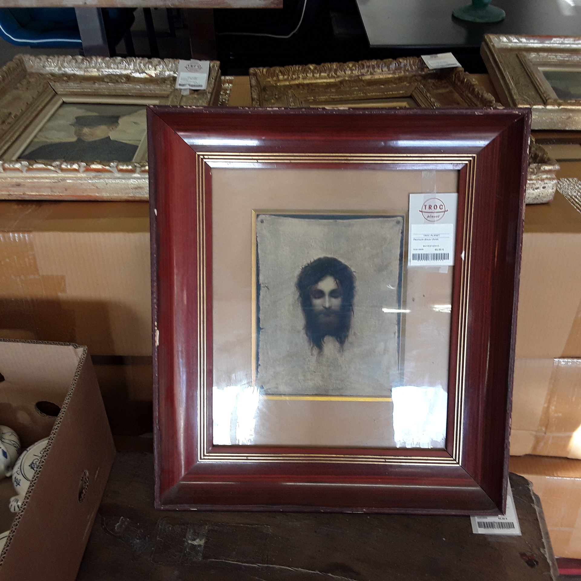 <p>Peinture jésus christ<br />32,00 € T.T.C<br /><a href="/Article/123113?type=depose" style="color:white;" target="_blank">Lien vers l'article</a></p>