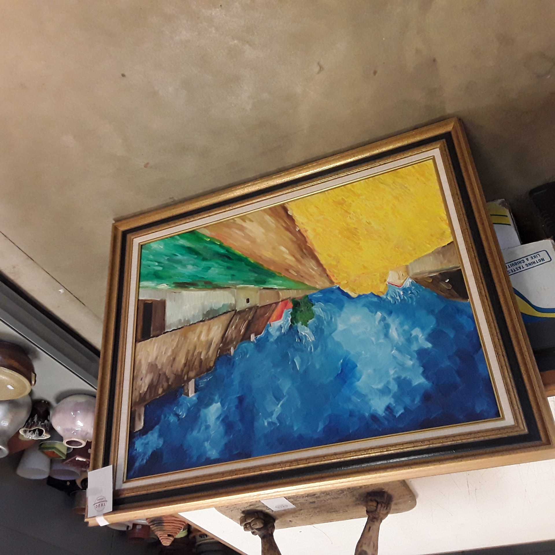 <p>Peinture colorée ciel champs<br />maison<br />76,00 € T.T.C<br /><a href="/Article/122678?type=depose" style="color:white;" target="_blank">Lien vers l'article</a></p>