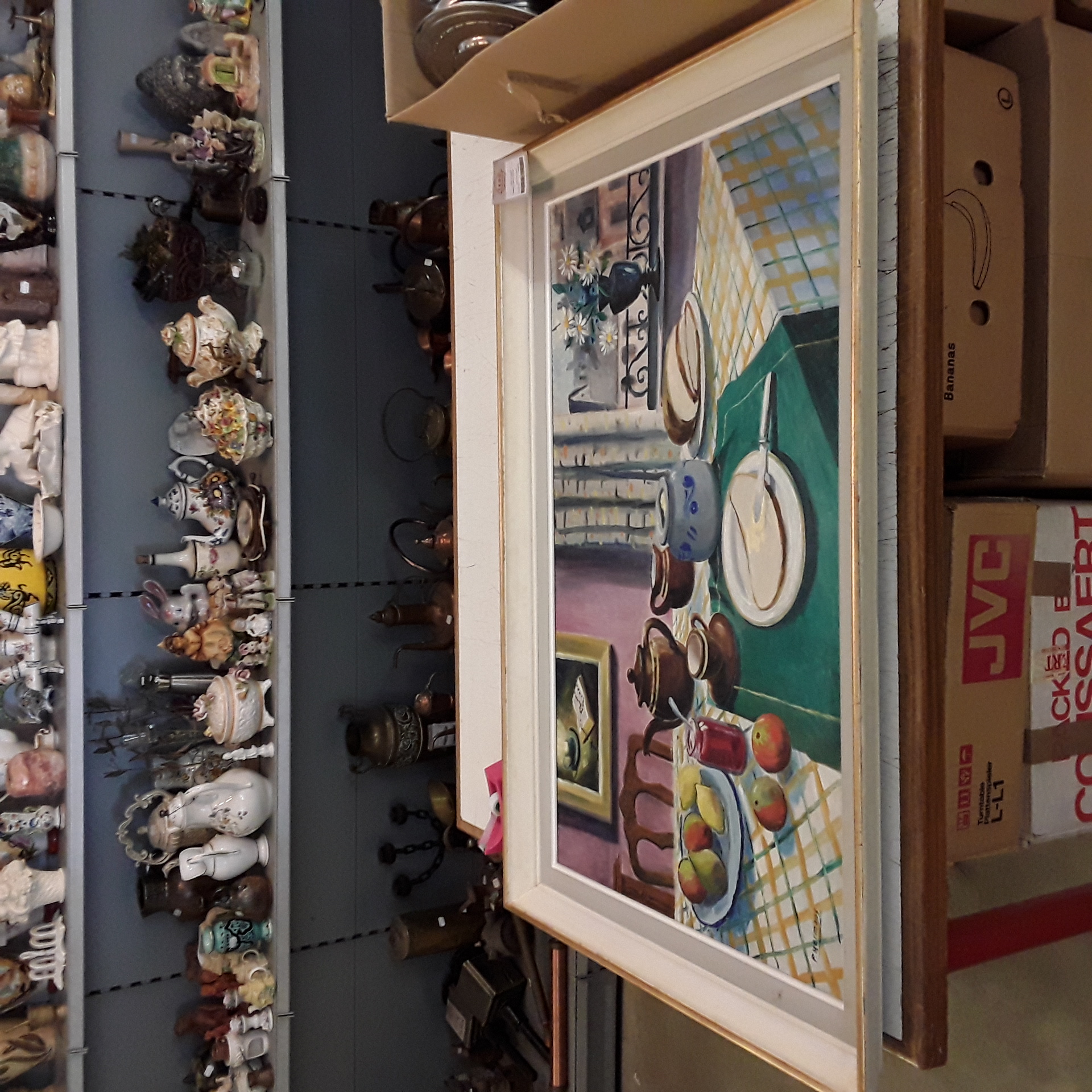 <p>Tableau Nature morte <br />40,00 € T.T.C<br /><a href="/Article/123483?type=depose" style="color:white;" target="_blank">Lien vers l'article</a></p>