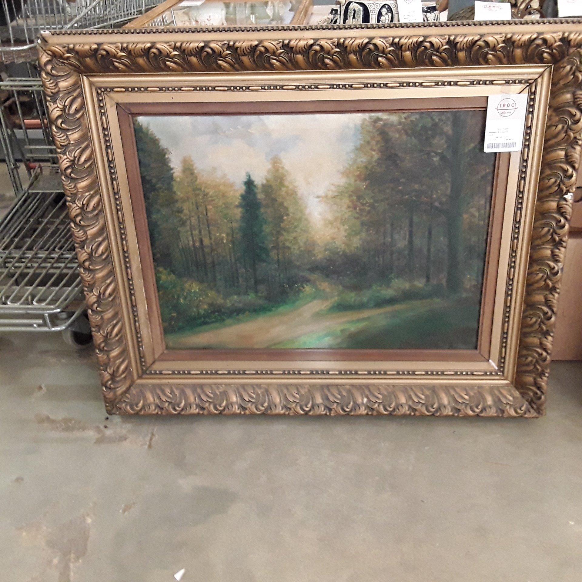 <p>Peinture  S. Liégeois<br /> forêt<br />100,00 € T.T.C<br /><a href="/Article/123111?type=depose" style="color:white;" target="_blank">Lien vers l'article</a></p>