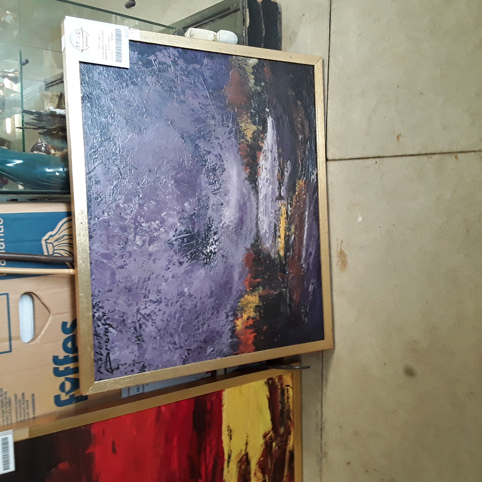 <p>Peinture MM Ciel mystere<br />BREMS Robert<br />50,00 € T.T.C<br /><a href="/Article/123438?type=depose" style="color:white;" target="_blank">Lien vers l'article</a></p>