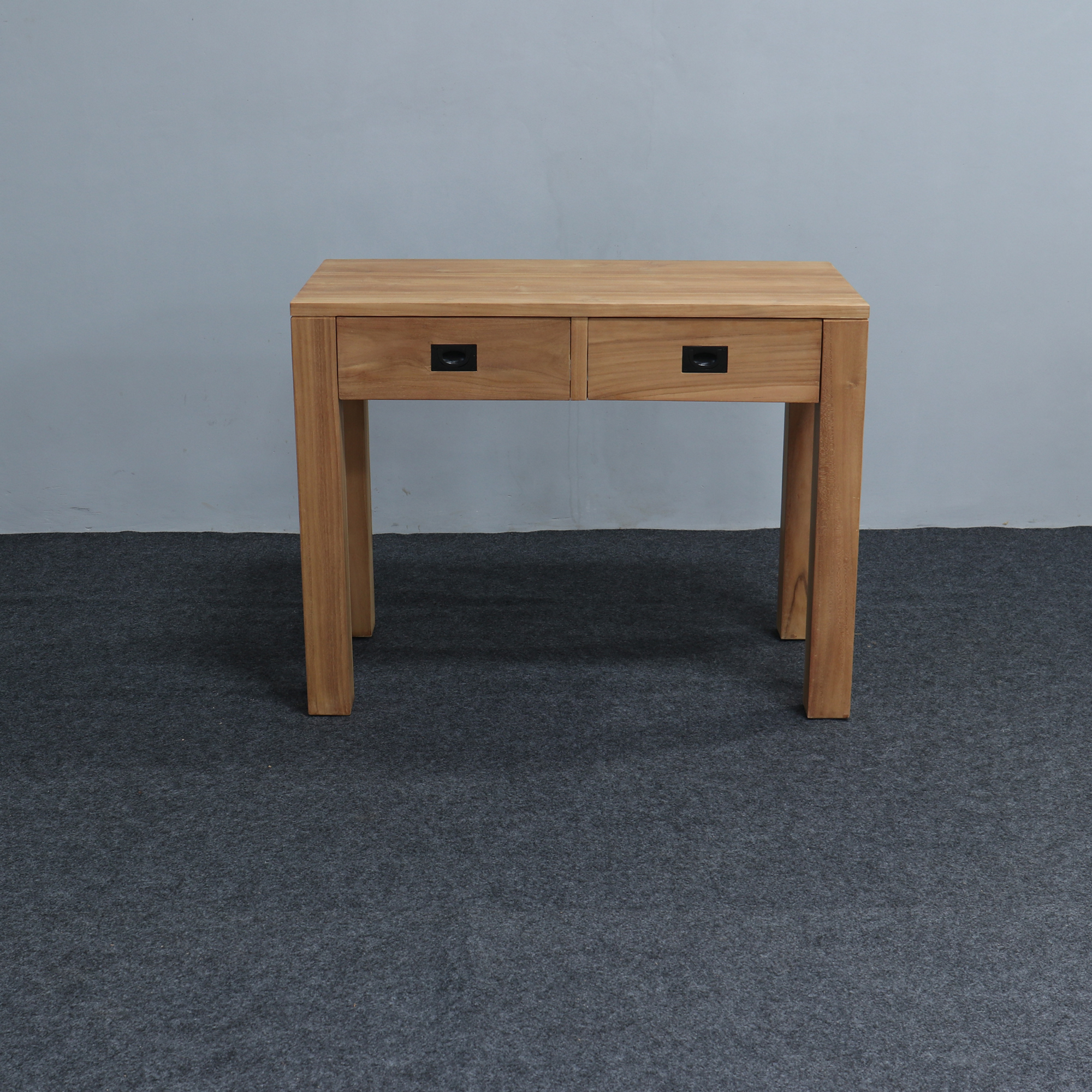 <p>Console bureau Teck (566)<br />120 x 50 x H 78 Cm<br />499,00 € T.T.C<br /><a href="/Article/4602?type=neuf" style="color:white;" target="_blank">Lien vers l&#39;article</a></p>
