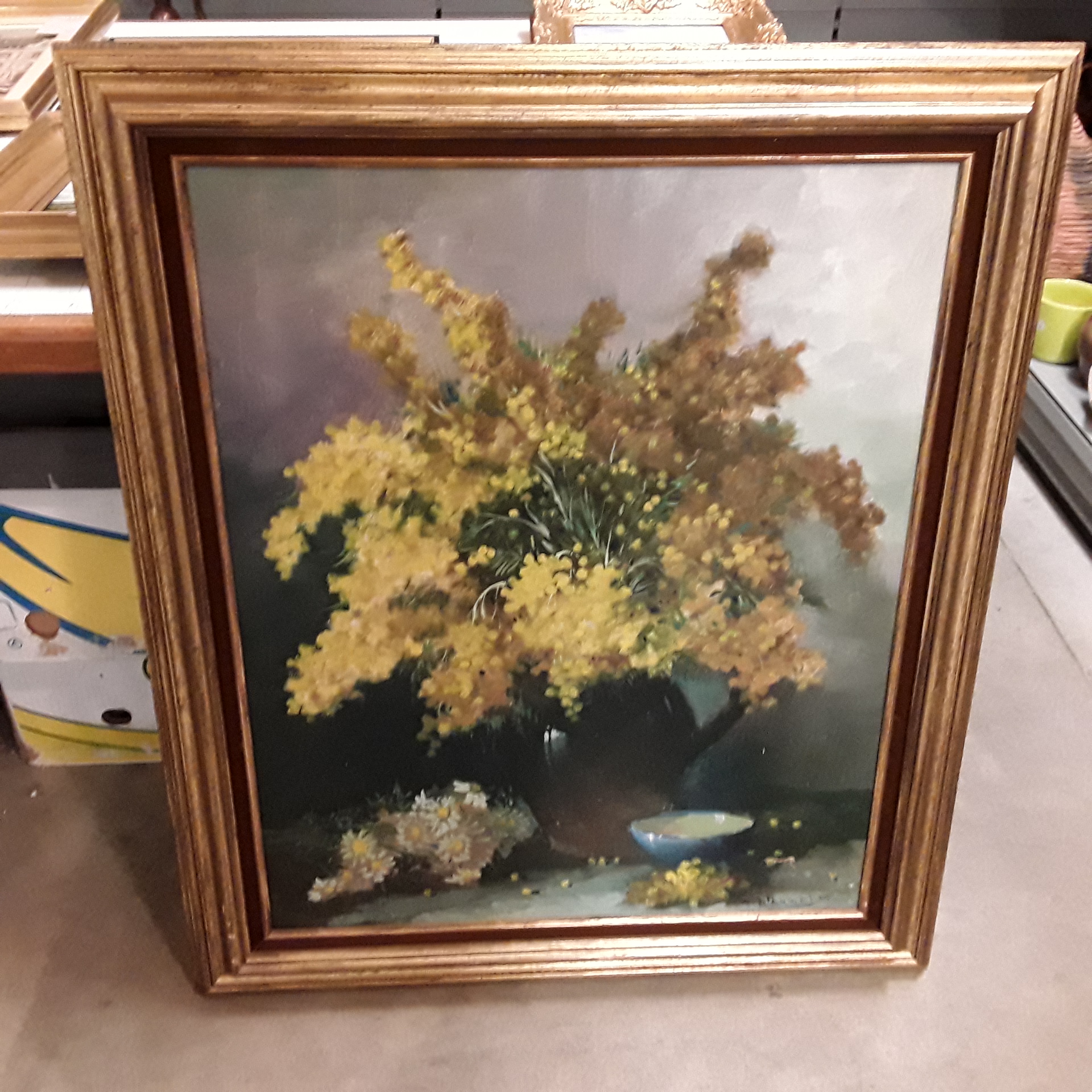 <p>Tableau  Nature morte fleurs<br />jaunes Pauwels<br />120,00 € T.T.C<br /><a href="/Article/122859?type=depose" style="color:white;" target="_blank">Lien vers l&#39;article</a></p>